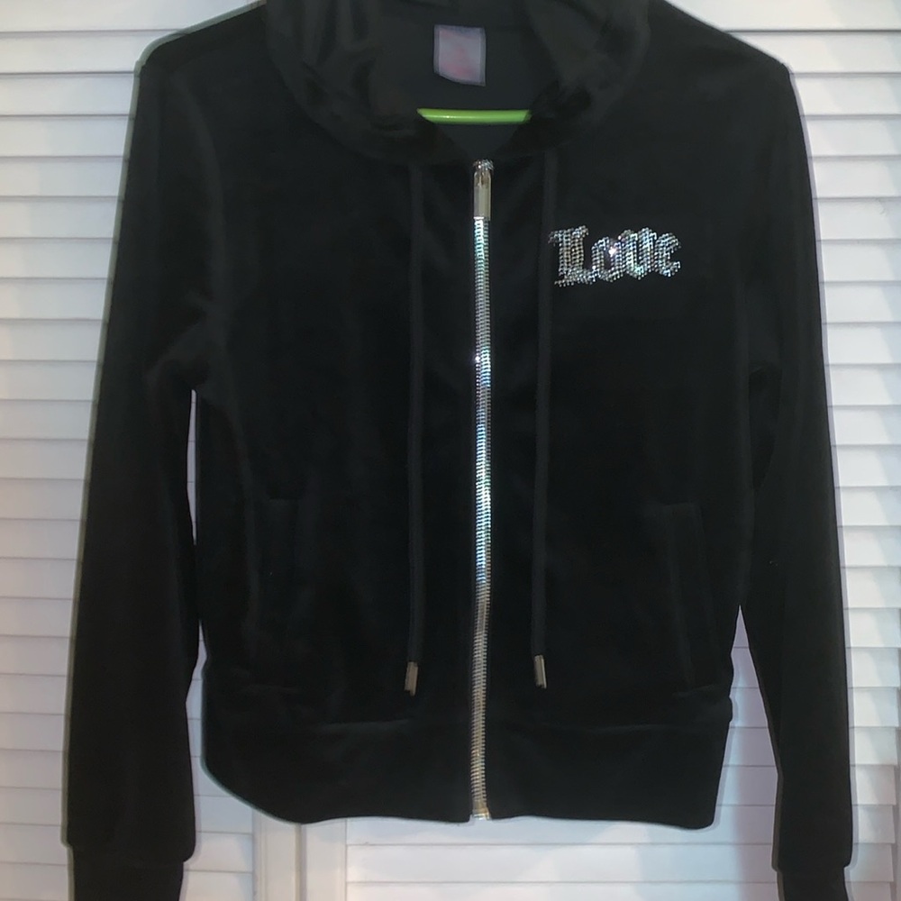 No boundaries vintage zip up hoodie med